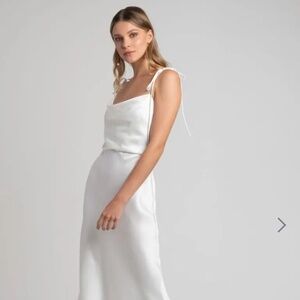 Jenny Yoo Kat dress ivory size 6